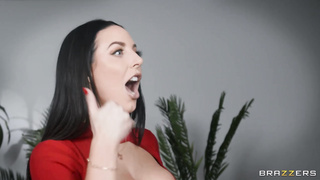 BRAZZERS - Angela Sets The Stage On PORNCOMP