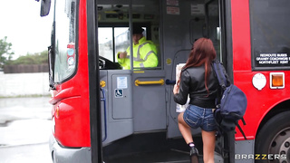 Tourist Madison Ivy Tries the Buses & Cocks of Britain