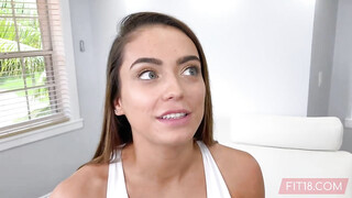 FIT18 - Ashley Anderson - POV Casting Petite Teen With Gymnast Body On PORNCOMP