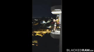 BLACKEDRAW - Tiny Blonde Bbc-Hungry Aria Fucks Neighbor On PORNCOMP