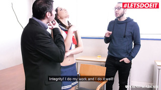 2 Educators Teach Pigtailed Schoolgal The Meaning Of DP