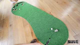 Long Legged Golf Trainer Wants Les Dong
