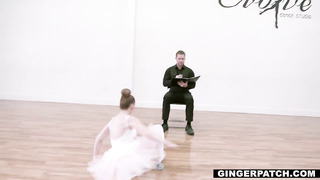 Ballerina Athena Rayne Distracted By Dick