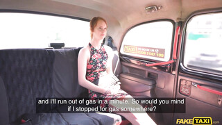 Sexiest Ginger Cab Passenger Ever Puts Out POV