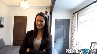 Young Realtor Lily Getting Boned By Client