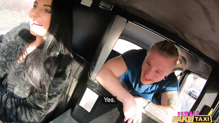 Female Fake Taxi Driver Gives Chad A Free Ride!
