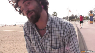 Beach Slut Julia Roca Rides & Cums All Over Cock