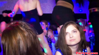 Euro Sluts Strip Their Clothes Off When They Party Hard