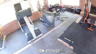 18 Year Old Jill Kassidy Fucked At The Gym