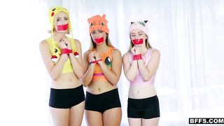 Sexy Pokemon Girls Caught To Please Their Master