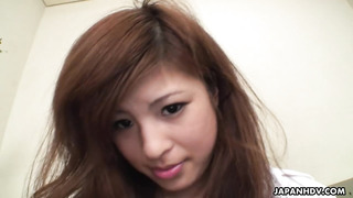 Asian Office Girl Getting Toyed By Her Man
