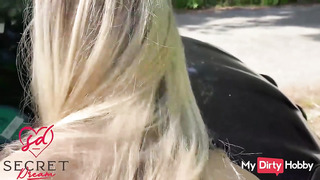 Outdoor Sex With Cute German Blonde