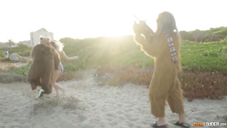 Spanish Slut Yuno Love Gets Fucked By Chewbacca, Yoda & An Ewok