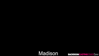 Back Room Casting Couch - 18Yo Madison Loses Virginity On Camera!
