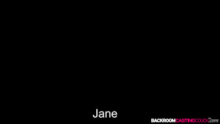 Backroomcastingcouch - Wannabe Pornstar Jane Gets Ass Fucked