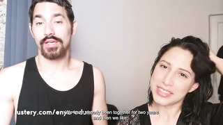 Enya & Eduardo Experiment With Shibari - Lustery