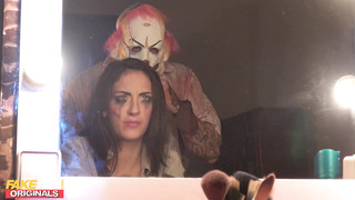 Fakehub Originals - Horror Movie Actress Gets Her Clothes Ripped & Wet Pussy Fucked - Halloween Special