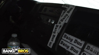 BANGBROS - Rocker Chick Roxxii Blair Banged On The Bus By A One Mr. Peter Green