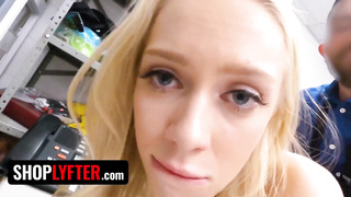 Naughty Slut Braylin Bailey Satisfies Perf Officer And Swallows His Cum To Avoid Fine - Shoplyfter