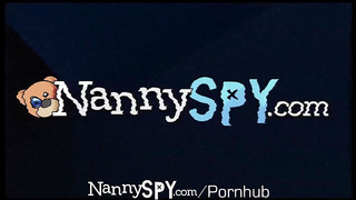 Nannyspy Horny Nanny Caught And Fucked To Save Job
