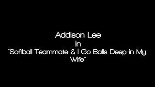 Softball Teammate & I Go Balls Deep In My Wife