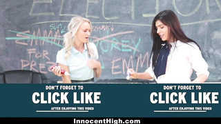 Innocenthigh - Hot School Girls Have Threesome With Teacher