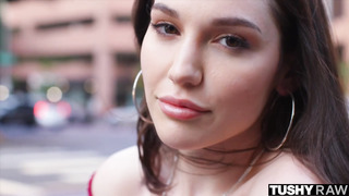 TUSHYRAW - Pretty Little Lily Gets Her Tiny Asshole Stretched On PORNCOMP