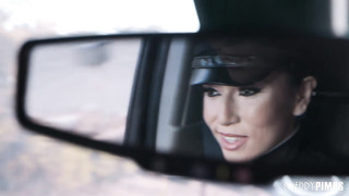 CHERRYPIMPS - Chauffeur Judy Jolie Wants Donny Sins Big Black Cock After Driving Him Home On PORNCOMP