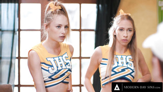 Anal-Loving Cheerleaders Seduce Their Coach
