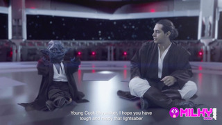 PARODY STAR WARS - Master Yoda Fucks The Hot Princess Leia