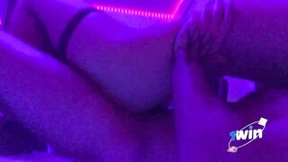 Intense sex with a slim, stellar Chinese lady under ultraviolet light - super scorchi