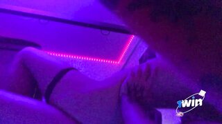 Intense sex with a slim, stellar Chinese lady under ultraviolet light - super scorchi