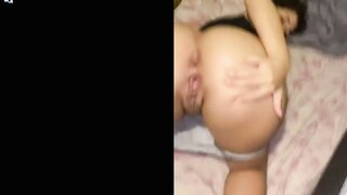 TikTok fam opens up her legs in hardcore porn! Torrid and dirty!
