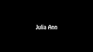 Julia Ann Likes Cum On Her Tits