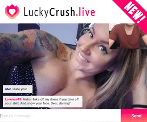 LuckyCrush a random video chat application that makes it easy to chat with random strangers, anonymously.